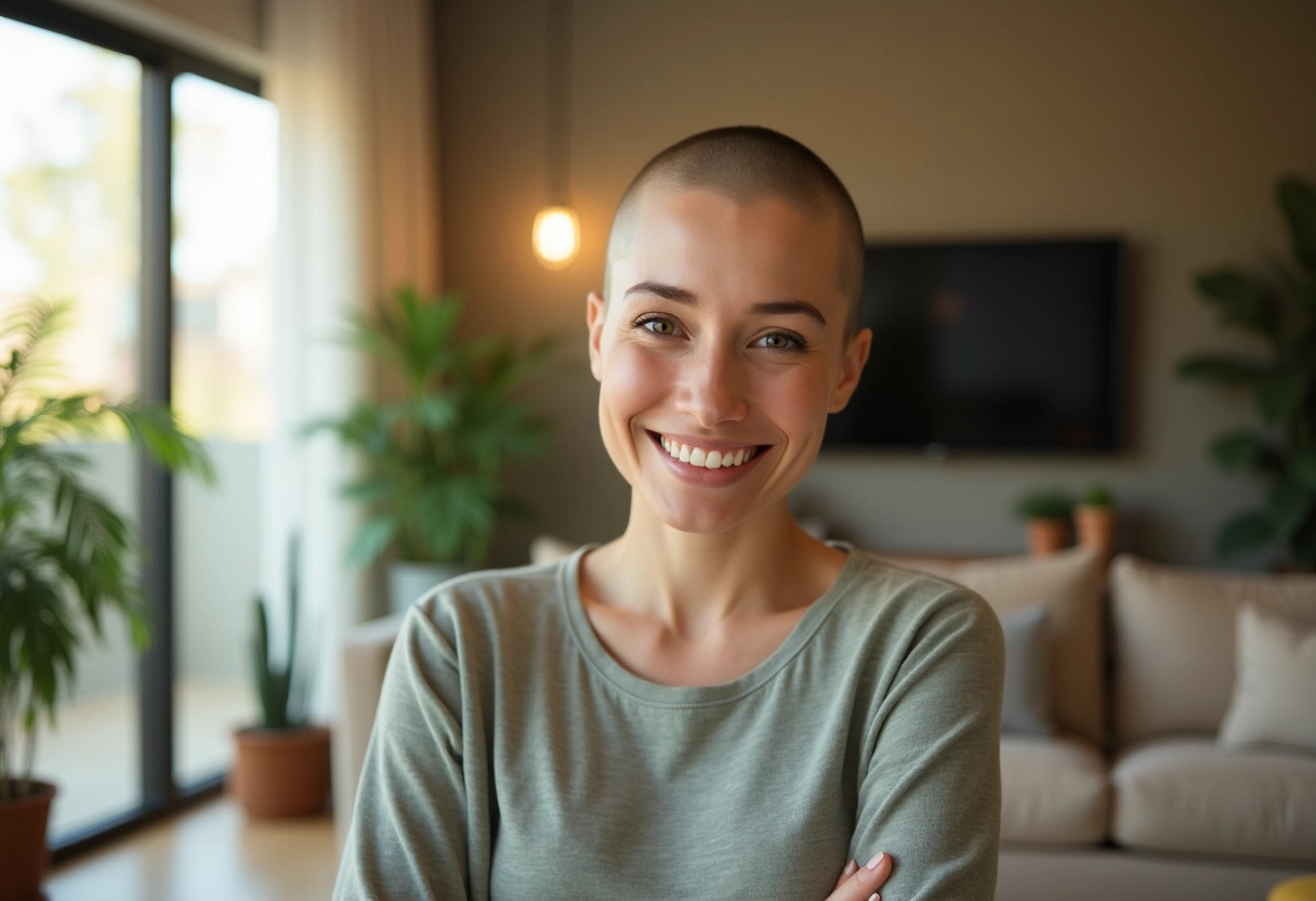 femme rasée